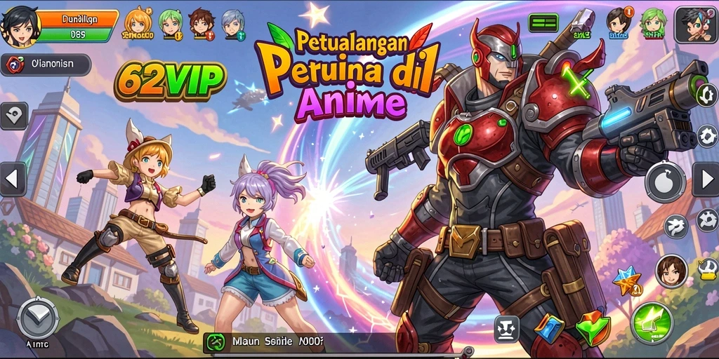 Gameplay seru dan karakter Anime yang menawan.