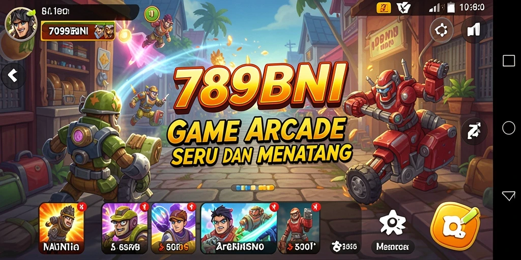 Tampilan gameplay seru dari 789BNI yang menantang.