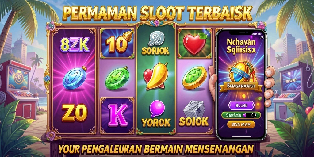 Tampilan permainan slot yang memukau di 8ZK