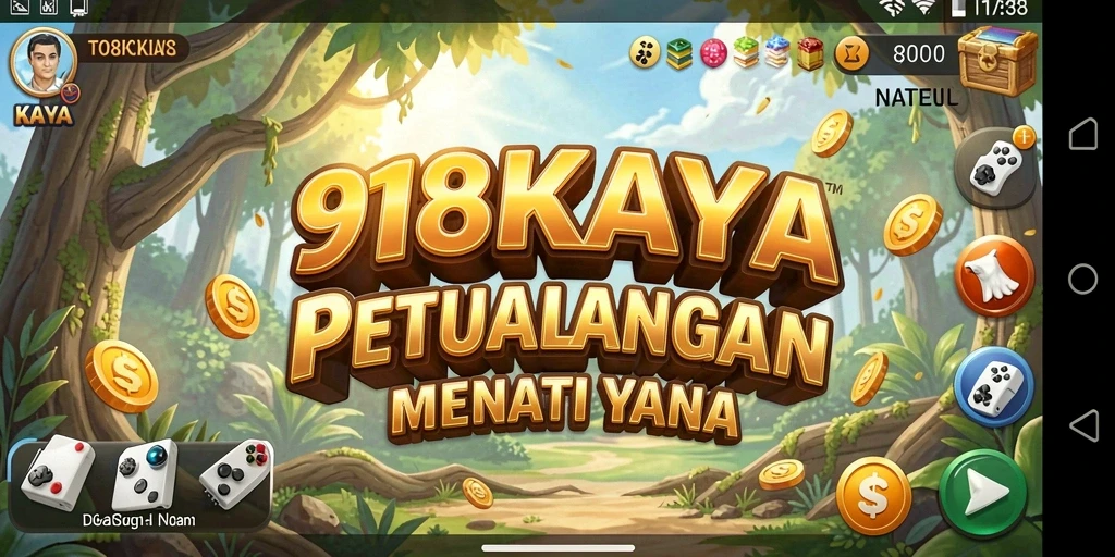 Gameplay petualangan 918KAYA yang seru dan menantang.