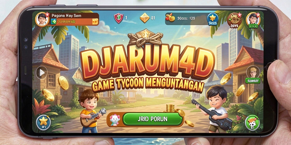Screenshot utama DJARUM4D menampilkan aksi gameplay Tycoon yang menarik.