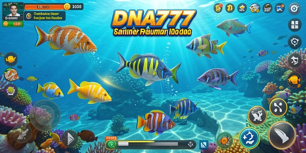 Gameplay seru menangkap ikan di DNA777.