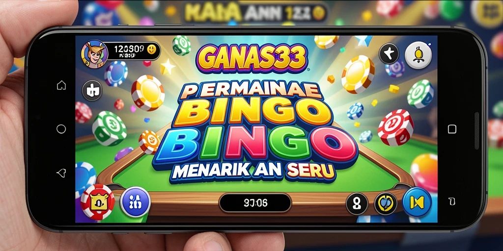 Screenshot gameplay menampilkan kegembiraan Bingo di GANAS33.