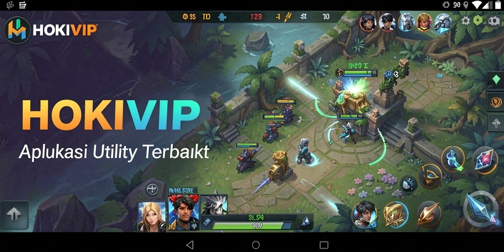 Tampilan antarmuka HOKIVIP yang user-friendly dan intuitif.