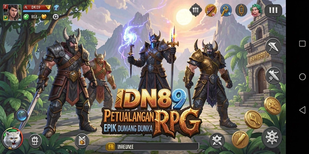Screenshot gameplay menampilkan aksi epik dalam <strong>IDN89</strong>.