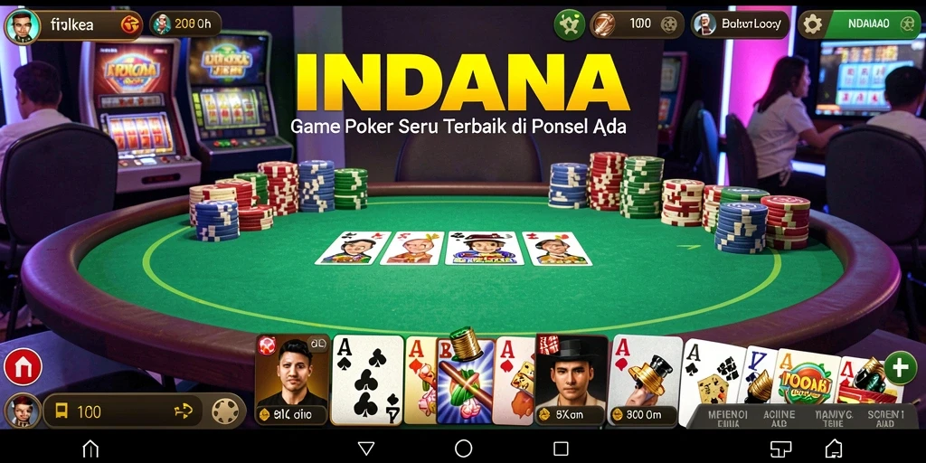 Tampilan gameplay seru INDAAA yang memukau dan menantang.