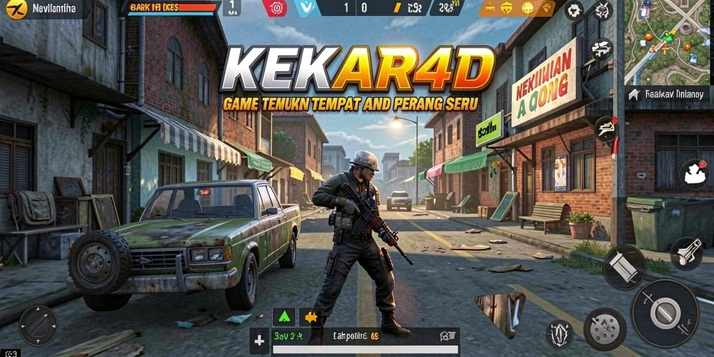 Tampilan menegangkan gameplay TPS di KEKAR4D.
