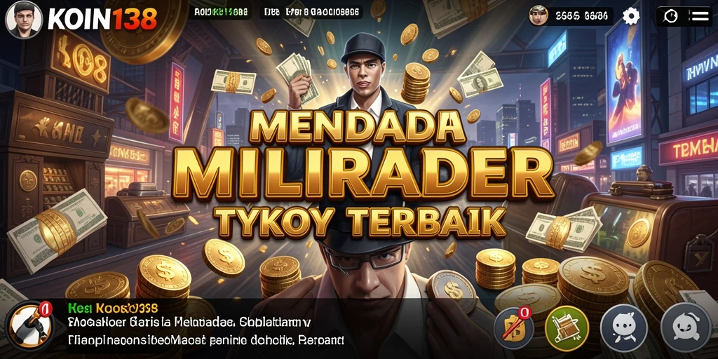 Tampilan utama gameplay KOIN138 dengan grafis yang menarik.