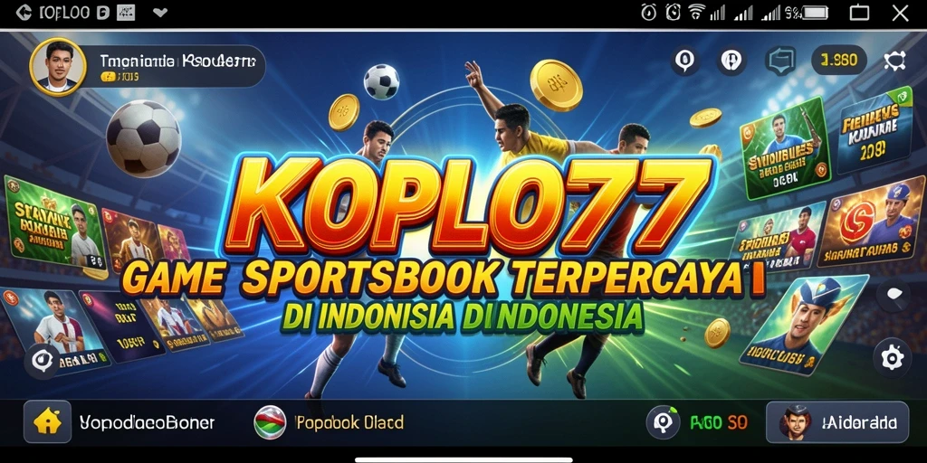 Tampilan gameplay yang menarik dan antarmuka aplikasi yang ramah pengguna.