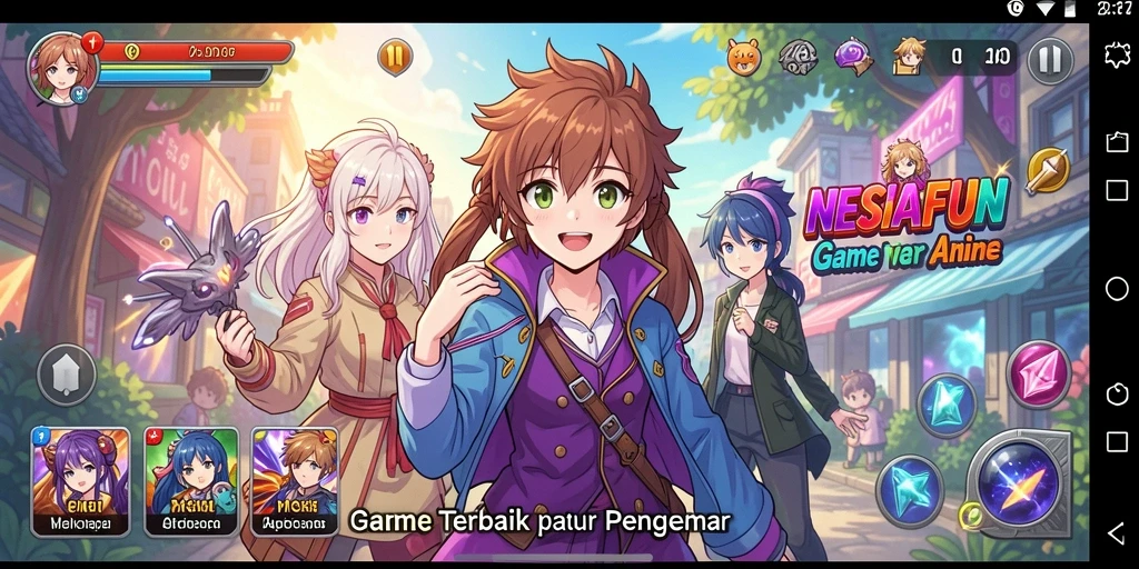 Screenshot gameplay NESIAFUN yang menarik dan penuh aksi.