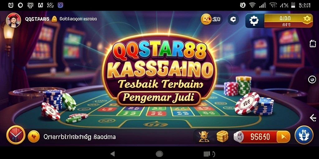 Screenshot gameplay QQSTAR88 menampilkan aksi seru permainan Kasino.