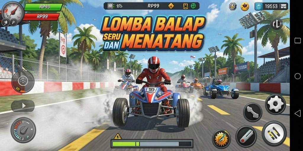 Tampilan gameplay RP99 yang seru dan mendebarkan.