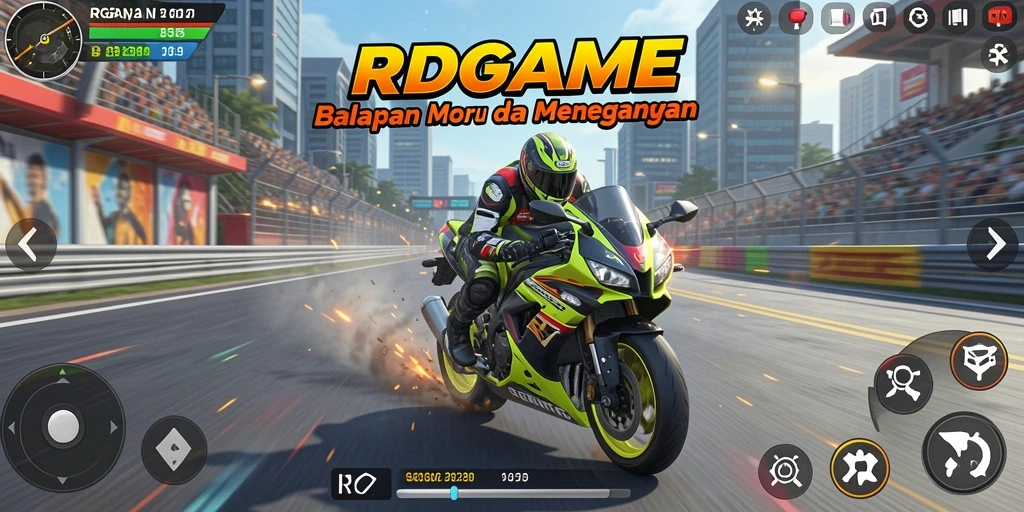 Tampilan gameplay RPGAME yang mendebarkan dan penuh aksi.