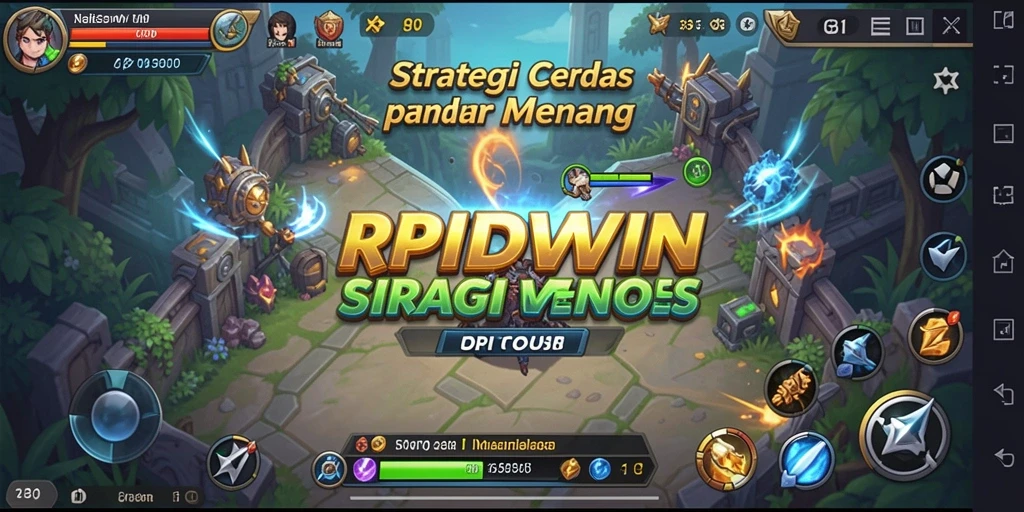 Tampilan gameplay RPIDWIN yang menegangkan dan seru.