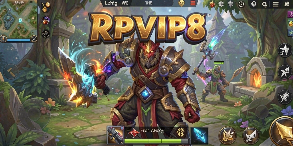 Tampilan gameplay ARPG yang menarik dan penuh aksi.