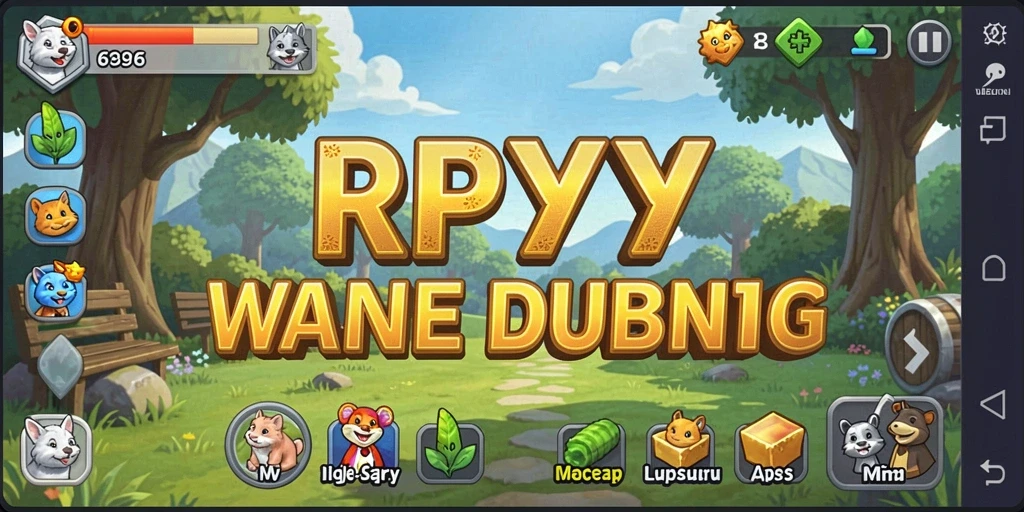 Tampilan gameplay RPYYY yang menawan dan menarik perhatian.