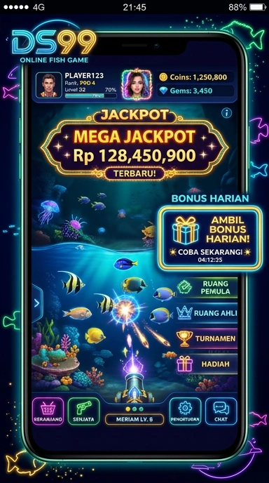 Tampilan aplikasi ds99 dengan berbagai fitur unggulan.